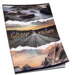 Connect Füzet A4, 40lap, sima 80g. Connect Matt + UV lakk borító, (CONNECT_35291) (CONNECT_35291)