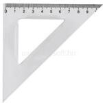 BLUERING Vonalzó háromszög 45° 10.5 cm, műanyag (BLUERING_52695) (BLUERING_52695)