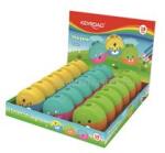 Keyroad Hegyező, 2 lyukú, 18 db/display, Keyroad, Speedy Snail, vegyes színek (KEYROAD_54329) (KEYROAD_54329)