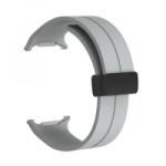 Cellect Samsung Galaxy Watch Ultra 24mm mágneses szilikon óraszíj világosszürke (CEL-STRAP-WATCH7U-GY) (CEL-STRAP-WATCH7U-GY)