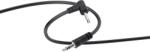 ISY 3, 5mm Jack 90° összekötő kábel, 1, 5 méter, fekete (IAU-1029) (IAU-1029)