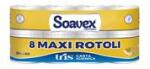 Paperdi Toalettpapír 3 rétegű kistekercses 100% cellulóz 155 lap/tekercs 8 tekercs/csomag Soavex Maxi Rotoli_Paperdi (PAPERDI_58866) (PAPERDI_58866)