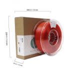 Maertz PETG nyomtatószál 1.75mm, 1kg narancssárga (PMMA-1011-011) (PMMA-1011-011)