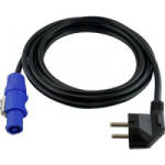 HAWA (R7024) Csatlakozókábel Áram Fekete 1.50 m (R7024)