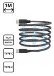 Cellect Feltekerhető mágneses Type-C - Type-C kábel (MDCU-MAG-TYPEC-GY) (MDCU-MAG-TYPEC-GY)