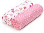 T-Tomi textil fürdőlepedő Pink snails