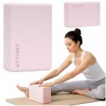 ActiGet Jóga Blokk 23x15x7, 5 cm - Világos rózsaszín (ACT0059)