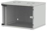 DECKRO Rack 19'' 9U 540x400 DECKRO seria D-SOHO BASIC, de perete, dezasamblat, usa fata sticla, capacitate 30kg (DSOB544009UG1)