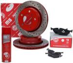  FÉKTÁRCSÁK + BETÉTEK hátul 201921070