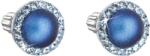 Evolution Group 31314.3 sötétkék Swarovski® kristályokkal és gyönggyel (ezüst 925/1000; 1, 2 g)