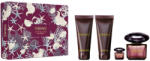 Versace Set cadou Versace Crystal Noir, apa de parfum 90 ml + lotiune de corp 100 ml + gel de dus 100 ml + apa de parfum 5 ml, Femei