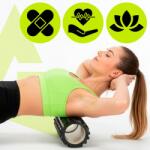 ActiGet Masszázshenger - Fekete (ACT0029)