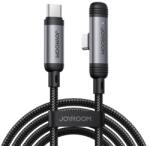 JOYROOM S-A56 ENJOYX SERIES cablu de date Type-C - Type-C, șiret, NEGRU (S-A56_CC)