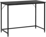 SPRINGOS íróasztal állítható lábakkal 100x50x76cm - Fekete (HF0043)