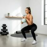 ActiGet Kettlebell súlyzó 6kg - Türkizkék (ACT0064)