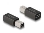 Delock Adaptor USB 2.0 USB Type-C femelă la USB Type-B mascul