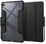 Spigen Samsung Tab S11 5G SPIGEN AIR SKIN PRO tok álló, ECO bőr hatású aktív FLIP, ceruza tartó, FEKETE ACS10216 (ACS10216)