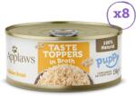 Applaws Puppy Taste Toppers Chicken Breast in Broth 8 x 156 g