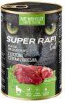 RAFI Super Rafi Cat Adult P& F Game and Chicken hearts 12 x 400 g