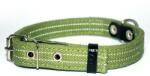 COLLAR Fényvisszaverő pamut póráz - 31 - 41cm, 20mm - zöld (PF-COL6136)