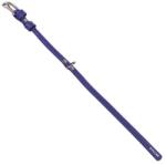 COLLAR Lapos bőr nyakörv, lila 19 - 25cm, 9mm