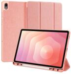 Dux Ducis Samsung Tab S11 5G DUX DUCIS DOMO tok álló, bőr hatású aktív FLIP, ceruza tartó, RÓZSASZÍN GP-176834 (GP-176834)