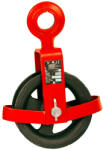 BRANO Csiga, Brano Z 500 B, 500 kg, piros/fekete, szemmel és kötélvédővel, kézi működtetésű, hordozható, köteles használathoz, egyszerű kialakítás (TC112076)