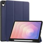 Gigapack Samsung Tab S11 5G / Tab S11 WIFI GIGAPACK Tok álló, bőr hatású aktív FLIP, ceruza tartó, SÖTÉTKÉK GP-177312 (GP-177312)