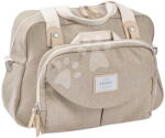 BÉABA Pelenkázótáska babakocsihoz Geneva II Changing Bag Eco Clay Beaba pelenkázó alátéttel bézs (BE940339)