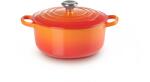 Le Creuset Signature Öntöttvas Főzőedény - 22 cm, Narancssárga