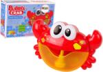 LEAN Toys Fürdőjáték Szappan Buborék Generátor Piros Rák