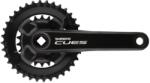 Shimano Cues FC-U4000-2 Linkglide négyszögtengelyes hajtómű, 22-36T, 2x9s, 2x10s, 2x11s, 175 mm, fekete