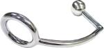 Rouge Stainless Steel Cock Ring and Anal Probe