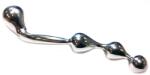 Rouge Dildo din metal Silver Drops Dildo