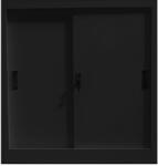 UNIQUE XD-020 fémszekrény, fekete