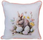 Lenjerii Deosebite Față pernă decorativă Paste 45x45cm, Iepuras F05 Fata de masa