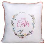 Lenjerii Deosebite Față pernă decorativă Paste 45x45cm, Happy Easter F32 Fata de masa