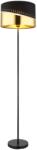 GLOBO Or fekete-arany állólámpa (GLO-54046S) E27 1 izzós IP20