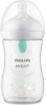 Philips Avent Biberon Responsive Natural cu valvă AirFree Anti-Colic, Teddy Bear - 260 ml