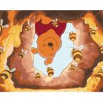  Festmény Számok Alapján Festhető képek Micimackó és a méz 50x40 cm (5907649962223)