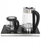  1500 W-os elektromos vízforraló, dupla lánggal, elektromos vízforraló, mindkét vízforraló 220-240V (JJFT5W-001200EU)