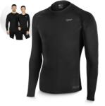 4FIZJO Tricou termic unisex cu mâneci lungi - negru, mărime M