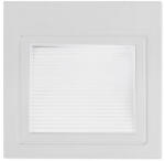 OPTONICA LED lépcsőlámpa fehér négyzet alakú, 3W, 4200K, természetes fehér, 195 lm, Optonica, 7521 (7521)