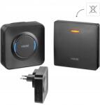 VIRONE Vezeték nélküli kapucsengő 200m akkumulátor nélküli kinetikus vízálló IP44 (DB-8/B)