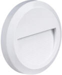 OPTONICA LED lépcsőlámpa kerek fehér, 2W, 4200K, természetes fehér, 80 lm, IP65, Optonica, 7506 (7506)