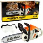 QULKI Motoros láncfűrész, mechanikus, gyerekeknek, mozgó lánccal (Piła Łańcuchowa Spalinowa QL91845)