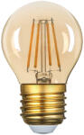 OPTONICA LED műanyag izzó G45 E27 4w arany üveg fényerőszabályozható, 2700K, meleg fehér, dimmelhető, 350 lm, Optonica, 1326 (1326)