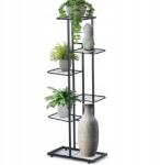 Artemis Virágágyás Fém 6 szintes Emeletes Virágtartó Állvány Növények Virágok (VD-569809)