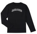 JACK & JONES Hosszú ujjú pólók JJECALEB VARSITY Fekete 13 Jahre
