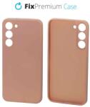 FixPremium - Caz Rubber pentru Samsung Galaxy S23 Plus, portocale